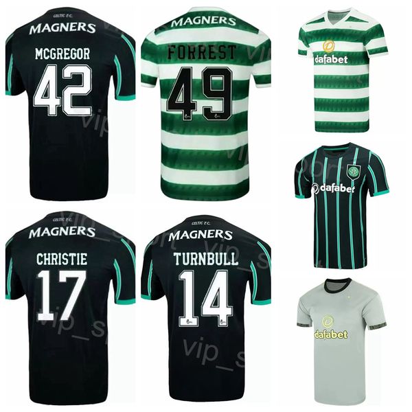 fc celtic 22-23 soccer 13 aaron mooy jerseys club 14 david turnbull 38 daizen maeda 7 georgios giakoumakis 8 kyogo furuhashi football shirt, Black;yellow